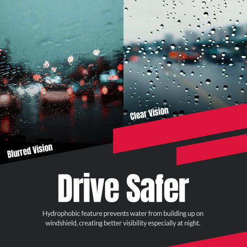 Kamatto Wiper Proton X50 (2020-Present) Hydrophobic Silicone Water Repelling Coating